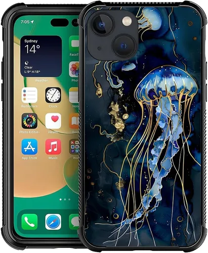 Vista 50 de Funda compatible con iPhone 13 Mini, diseño de elefantes africanos, a prueba de golpes, antiarañazos, carcasa trasera de policarbonato duro