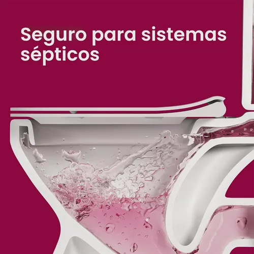 Vista 7 de Clorox Scentiva - Gel de limpieza para inodoro, flor de cerezo y melocotón, 24 onzas líquidas (paquete de 2)
