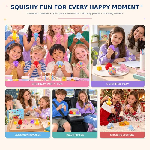 Vista 7 de Juego de 24 juguetes sensoriales surtidos para ansiedad para niños a partir Multicolor