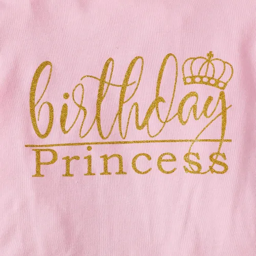 Vista 4 de Toddler Kids Baby Girls Birthday Princess Outfits Long Sleeve Shirt Polka Dots Tulle Tutu Dress Skirt Set 2Pcs