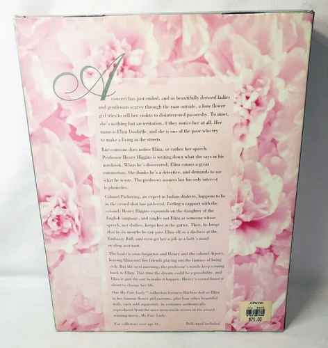 Vista 4 de Colección Hollywood Legends Barbie como Eliza Doolittle en My Fair Lady Flower Girl