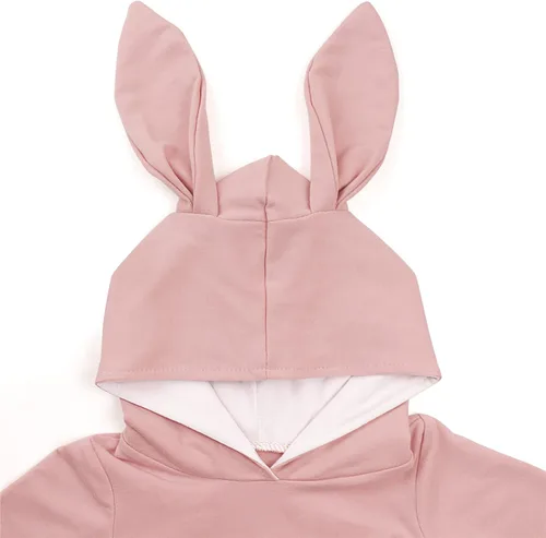 Vista 3 de AGQT Babys Bunny Costume Easter Halloween Outfit Set Size 0-24 Months