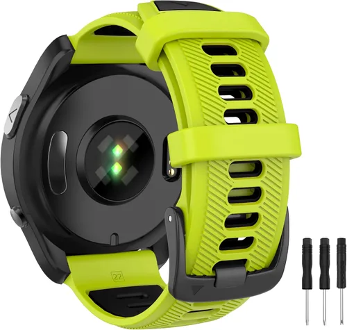 Vista 14 de OVERSTEP Compatible con Garmin Forerunner 965, 955, 945, 935, bandas intercambiables de 0.866 pulgadas de ancho para Fenix 7, Fenix 6 GPS, Fenix 5