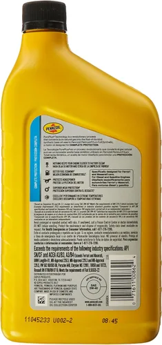 Vista 2 de Aceite totalmente sintético para motor 5W-40 Platinum Euro, de Pennzoil, 1 Cuarto de galón