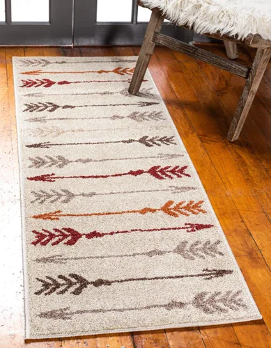 Vista 20 de Unique Loom - Tapete con diseño abstracto, informal, moderno y contemporáneo de la colección otoñal, alargado de 2 pies 6 pulgadas x 10 pies, diseño