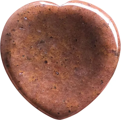 Vista 10 de Corazón amor cristal pulgar preocupación piedra bolsillo piedra piedra piedra palmera para terapia de ansiedad, geometría, chakra, curación reiki