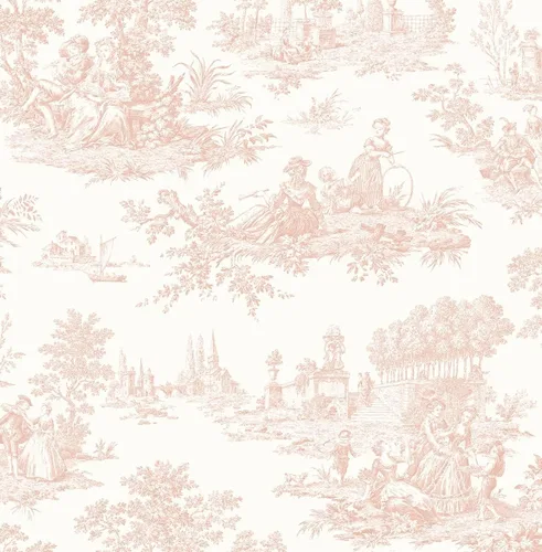 Vista 13 de NextWall Chateau Toile Papel Tapiz Despegar y Pegar (Blue Bell)