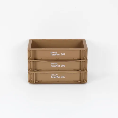 Vista 15 de Contenedor de almacenamiento apilable, caja organizadora de plástico resistente y bandeja con paredes rectas, pequeñas bolsas de plástico para Negro