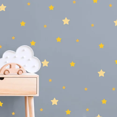 Vista 21 de Teddylabels - Mariposas azules - Pegatinas de pared fáciles de aplicar y extraíbles: transforma el dormitorio de tus niños pequeños con una