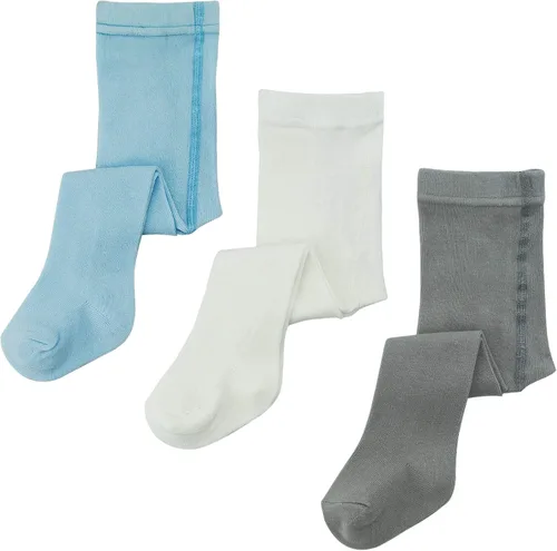 Vista 8 de 3 pares de medias de algodón orgánico para bebé niña y niño para invierno, leggings sin costuras, medias para recién nacidos, medias para niños
