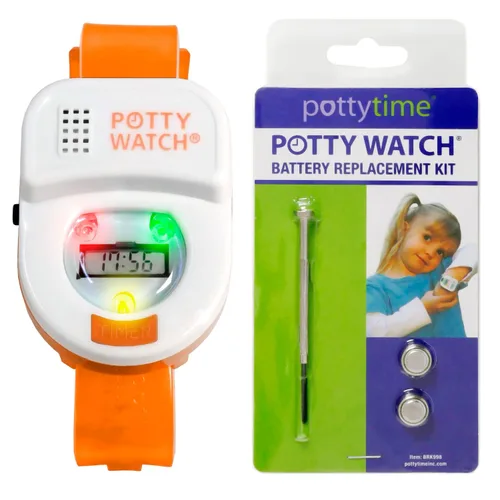 Vista 10 de Reloj recordatorio de hora para ir al baño para niños, talla única , Azul