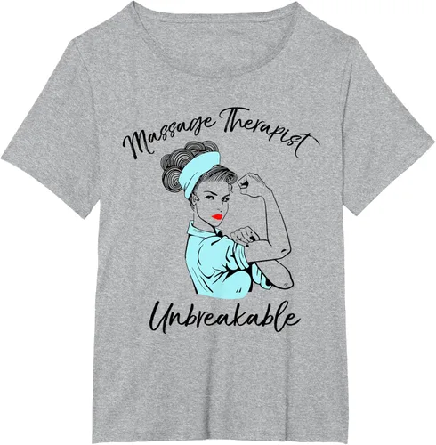 Vista 35 de Camiseta de masaje irrompible para terapeuta de masaje, Blanco, S