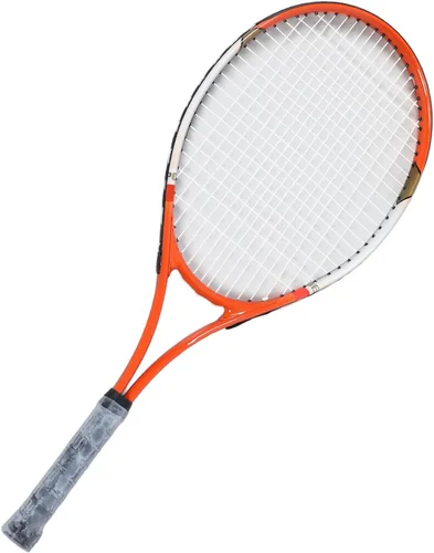 Vista 6 de Raqueta de tenis de 27 pulgadas, raquetas de tenis para adultos, para principiantes intermedios, raqueta de tenis preencordada, raqueta de tenis