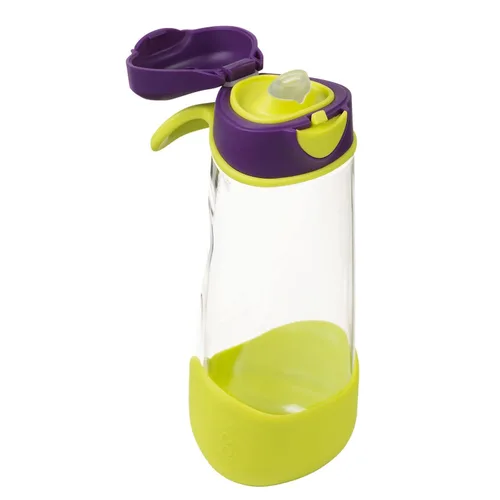 Vista 28 de b.box Sport Spout Kids - Botella de agua para la escuela, botella de agua Azul (Blue Slate)