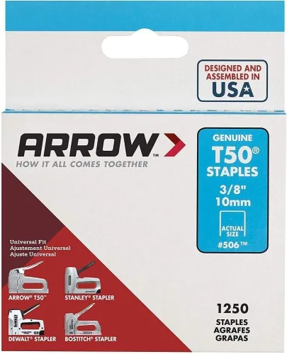Vista 4 de Arrow Fastener 50624SPTP 3/8" T50 Grapas