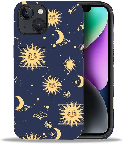 Vista 40 de DAIZAG Funda compatible con iPhone 11, hermoso color arena, patrón completo, carcasa rígida híbrida de plástico TPU + funda de protección