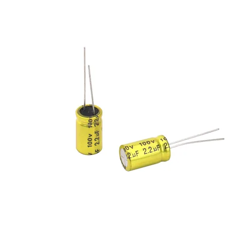 Vista 4 de 10 unids 2.2uF 100V condensador electrolítico no polarizado 10x17mm (0.39x0.67in) NP para audio tweeter condensador divisor de frecuencia