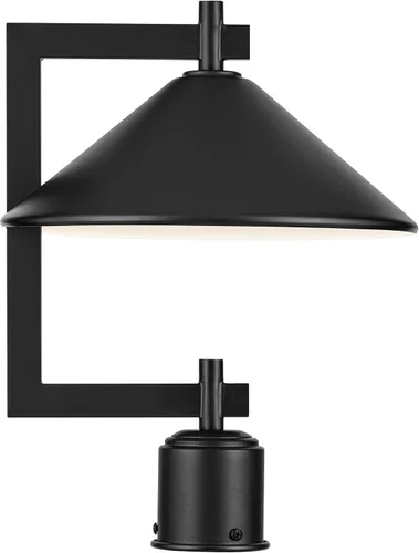 Vista 2 de Ripley 49063BKT - Luz de poste para exteriores de 16 pulgadas, color negro, para entradas y pasillos, cumple con el cielo oscuro (16 x 12 pulgadas)