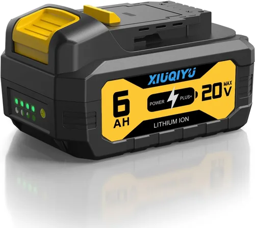 Vista 6 de Batería De Repuesto De Capacidad Verdadera Para Herramientas Dewalt Naranja-rojo Nuevo EN VENTA