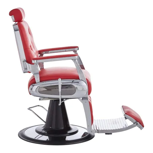 Vista 6 de Dir Silla de peluquería, sillas de peluquería resistentes color rojo Titan