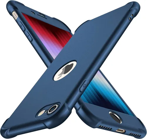 Vista 20 de ORETECH - Funda diseñada para iPhone 5/5S / SE (2016), con [2 protectores de pantalla de vidrio templado] cuerpo completo de 360° para iPhone SE