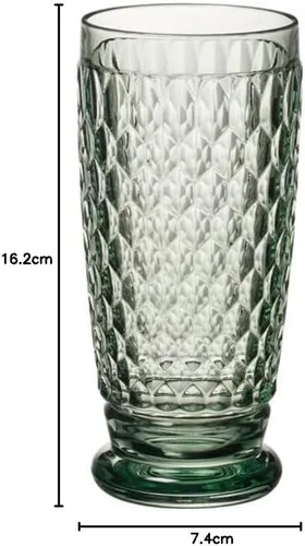 Vista 3 de Villeroy & Boch Vidrio Highball de color Boston - Verde