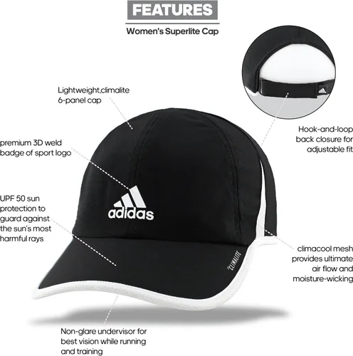 Vista 8 de Adidas Superlite - Gorra para mujer