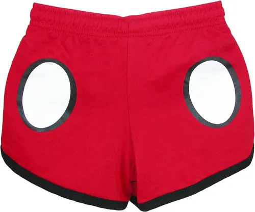 Vista 2 de Disney Junior - Pantalón corto para mujer con diseño de Mickey Mouse