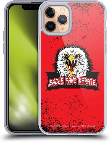 Vista 200 de Head Case Designs Funda de gel suave con licencia oficial de Cobra Kai Eagle Fang Logo Key Art compatible con Apple iPhone 7 Plus/iPhone 8 Plus