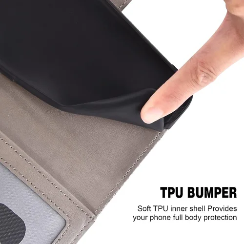 Vista 6 de Asuwish Funda de teléfono para Samsung Galaxy Note 9 con protector de pantalla de vidrio templado y cubierta de cartera de encaje, soporte