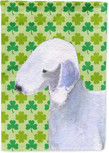 Vista 182 de Caroline's Treasures SS4442GF Affenpinscher Bandera de jardín con retrato de trébol del día de San Patricio para buzón, bandera decorativa