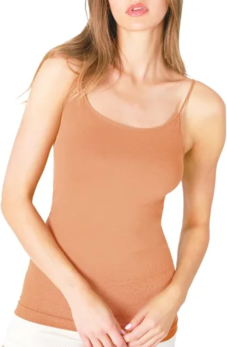Vista 12 de NIKIBIKI Camisola básica sin costuras para mujer, fabricada en Estados Unidos, talla única