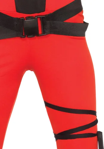 Vista 4 de Leg Avenue disfraz de ninja asesina para mujer