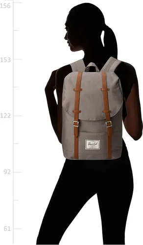 Vista 6 de Herschel Retreat - Mochila, gris), 10066-00006