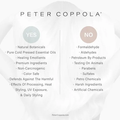 Vista 7 de Peter Coppola a-Keratin - Juego de champú y acondicionador suavizante, suaviza el cabello grueso y grueso, infundido con aceite de argán, aceite