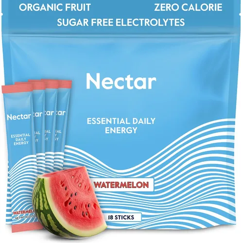 Vista 9 de Nectar Energy Booster – Cafeína orgánica, B12 y electrolitos – Sin azúcar y cero calorías – Café saludable, bebida energética y soda alternativa