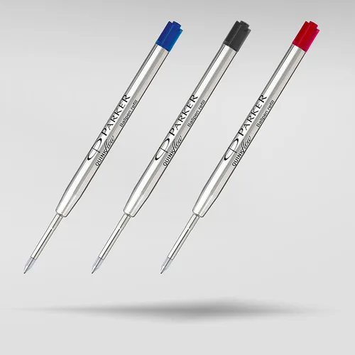 Vista 11 de Parker Jotter London - Paquete de descubrimiento de recambios para bolígrafo y gel: 3 recambios Quinkflow para bolígrafos y 3 recambios Quink Gel