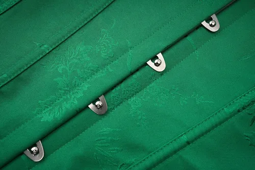 Vista 13 de SZIVYSHI Corsé para mujer, lencería moldeadora, body con cintura de encaje