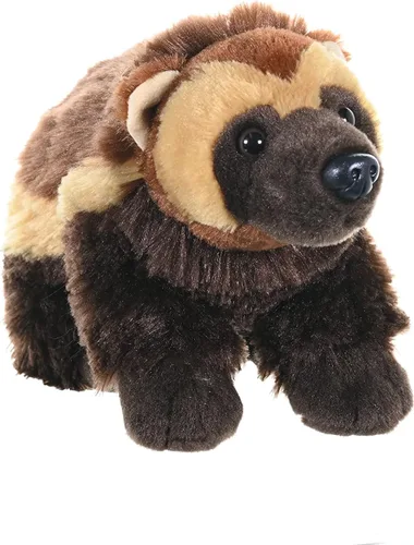 Vista 5 de Wild Republic Wolverine - Peluche de peluche, regalo para niños, 12 pulgadas, multicolor