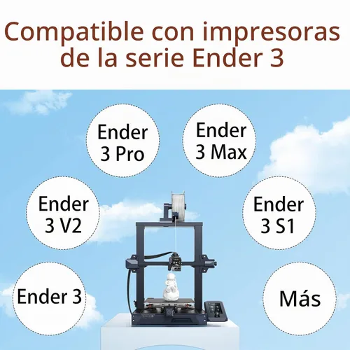 Vista 6 de Kit de Extrusora de Accionamiento Directo CR Sprite Pro, Kit de Actualización de Extrusora Completamente Metálica para Impresora 3D Ender 3/Ender 3