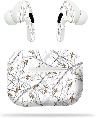 Vista 8 de MightySkins - Compatible con Apple Airpods Pro - Negro Camo Funda protectora de vinilo duradera y única Fácil de aplicar, quitar y cambiar
