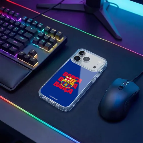 Vista 98 de Head Case Designs Funda de gel suave con licencia oficial del FC Barcelona Barca Crest Graphics [protección de grado militar] compatible con Apple