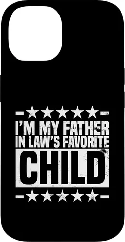 Vista 4 de My Father in Laws Favorite Child, Funny Parent Joke Humor Case for iPhone 16