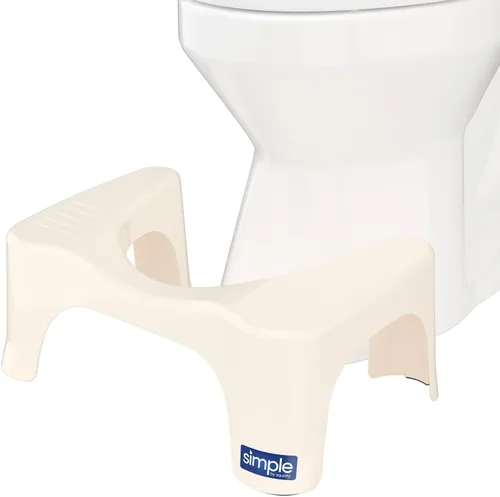 Vista 14 de Squatty Potty The Original - Taburete de inodoro de baño, ligero curvo con diseño elegante y moderno, negro, 7 pulgadas
