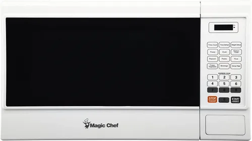 Vista 9 de Microondas de encimera de 1.6 pies cúbicos en negro 1.6 pies cúbicos. Horno de microondas para encimera, negro, 1100W, puerta con botón