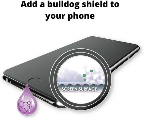 Vista 4 de Protector de pantalla líquido, para 4 dispositivos, de borde a borde, protección contra arañazos y repelente de polvo, ajuste universal