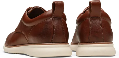 Vista 7 de Jousen Zapatos de vestir para hombre, estilo Oxford, informales, retro, clásicos, cómodos, formales, Derby, de negocios, para hombre