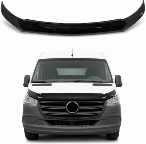 Vista 29 de BMY Deflector de capó para Audi A3 Sedan 2015-2020, protector de insectos