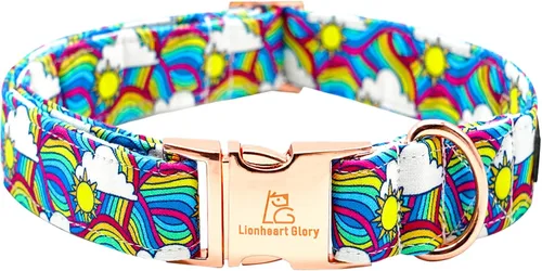 Vista 21 de Lionheart glory Collar de perro, collar azul para perros pequeños, collar de dinosaurio ajustable para perros pequeños, regalo para mascotas