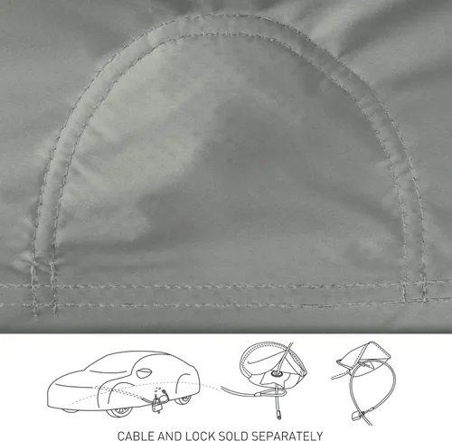 Vista 5 de Coverking Custom Fit Car Cover for Select Chevrolet Silverado 15002500 Models - Stormproof (Gray)